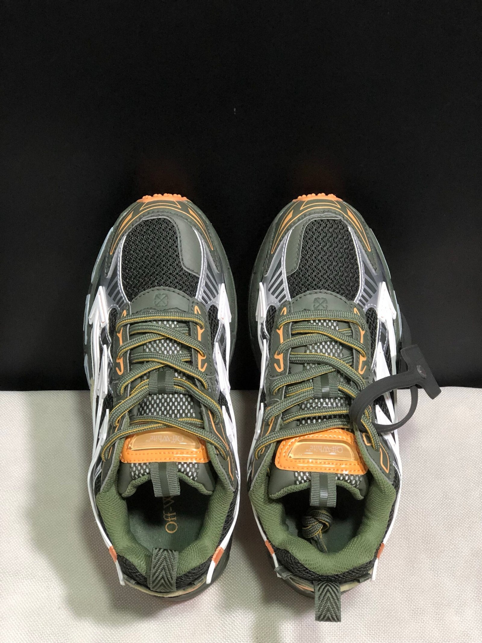 Off-White Be Right Back Military Green Peach - Afbeelding 11