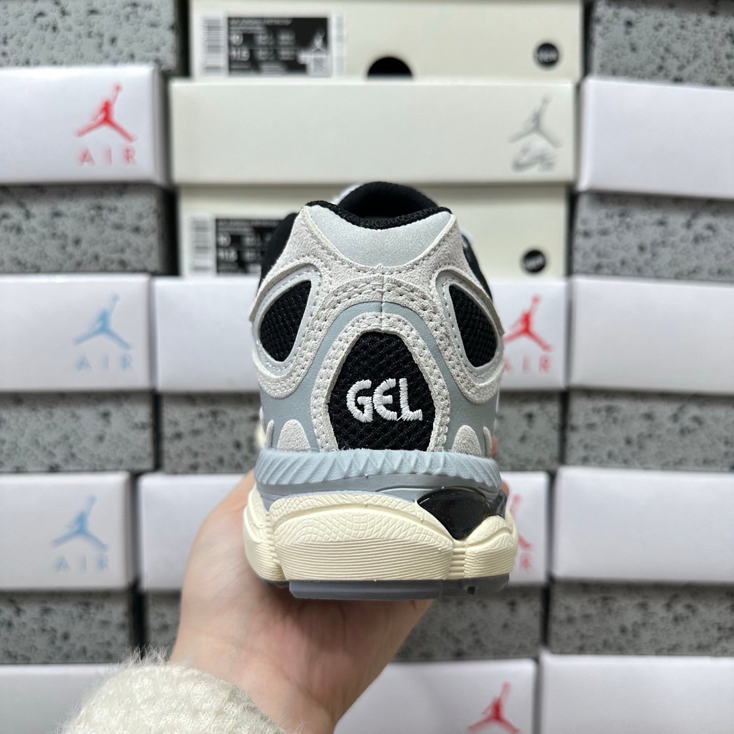 Asics Gel-NYC Black Piedmont Grey - Afbeelding 7