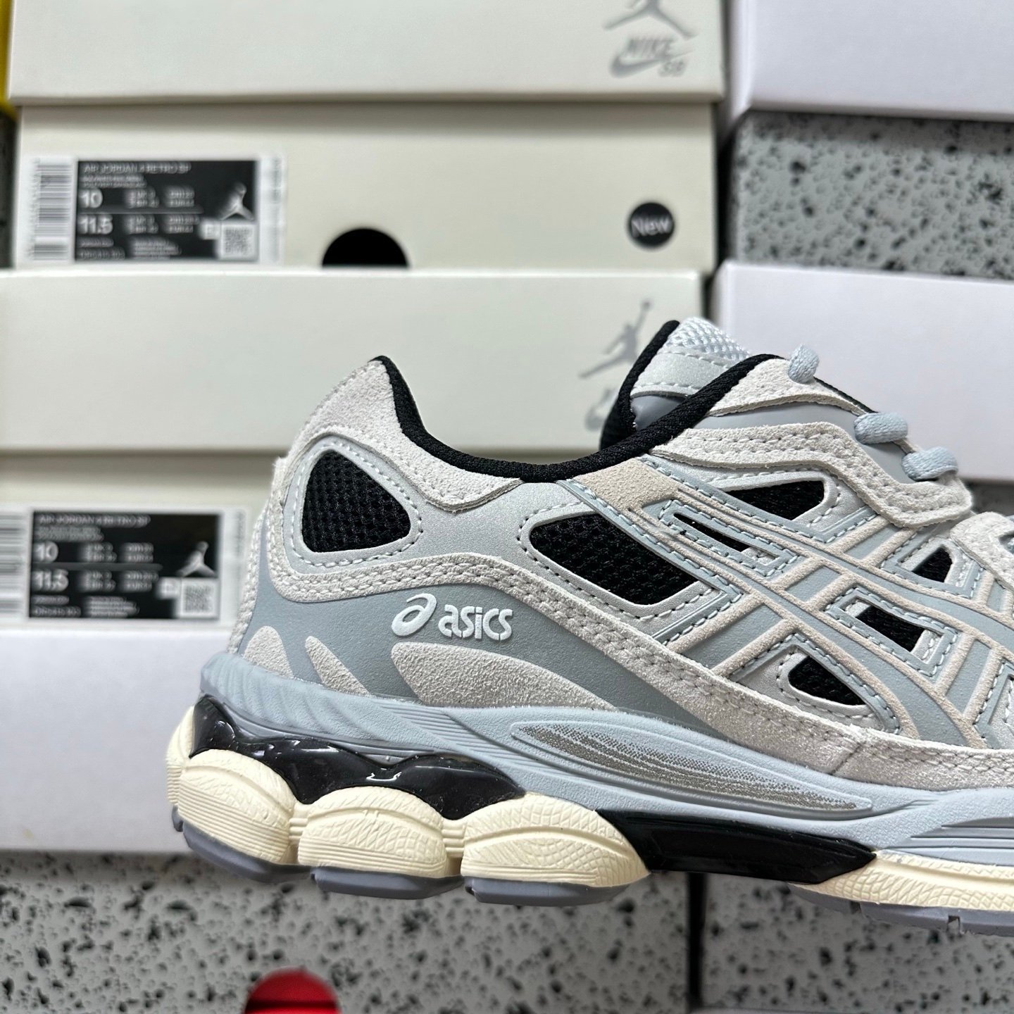 Asics Gel-NYC Black Piedmont Grey - Afbeelding 10