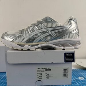 Alternative view of Asics Gel-Kayano 14 JJJJound Silver White