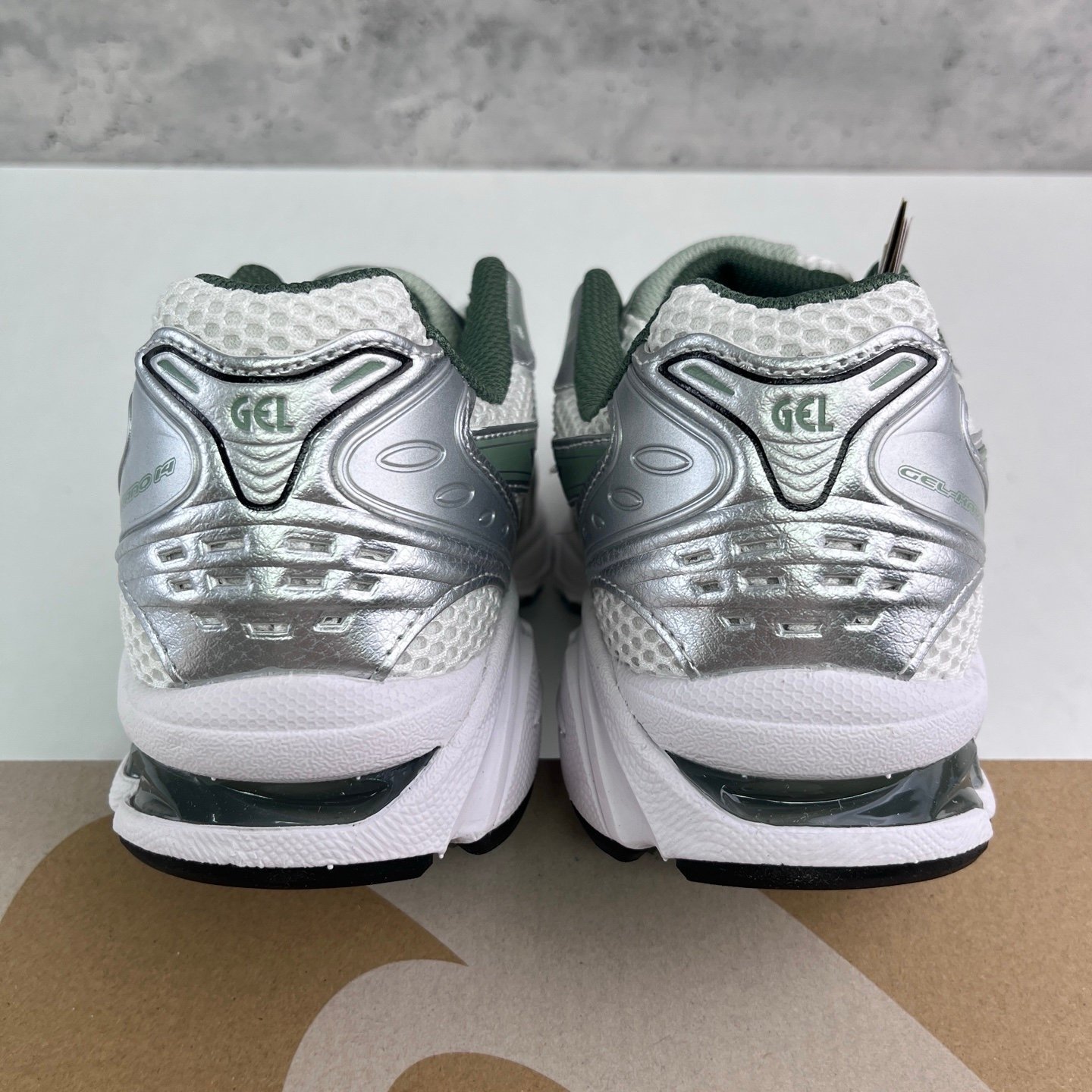 Asics Gel-Kayano 14 White Pure Silver Slate Grey - Afbeelding 5