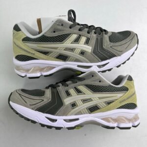 Alternative view of Asics Gel-Kayano 14 Mantle Green Oyster Grey