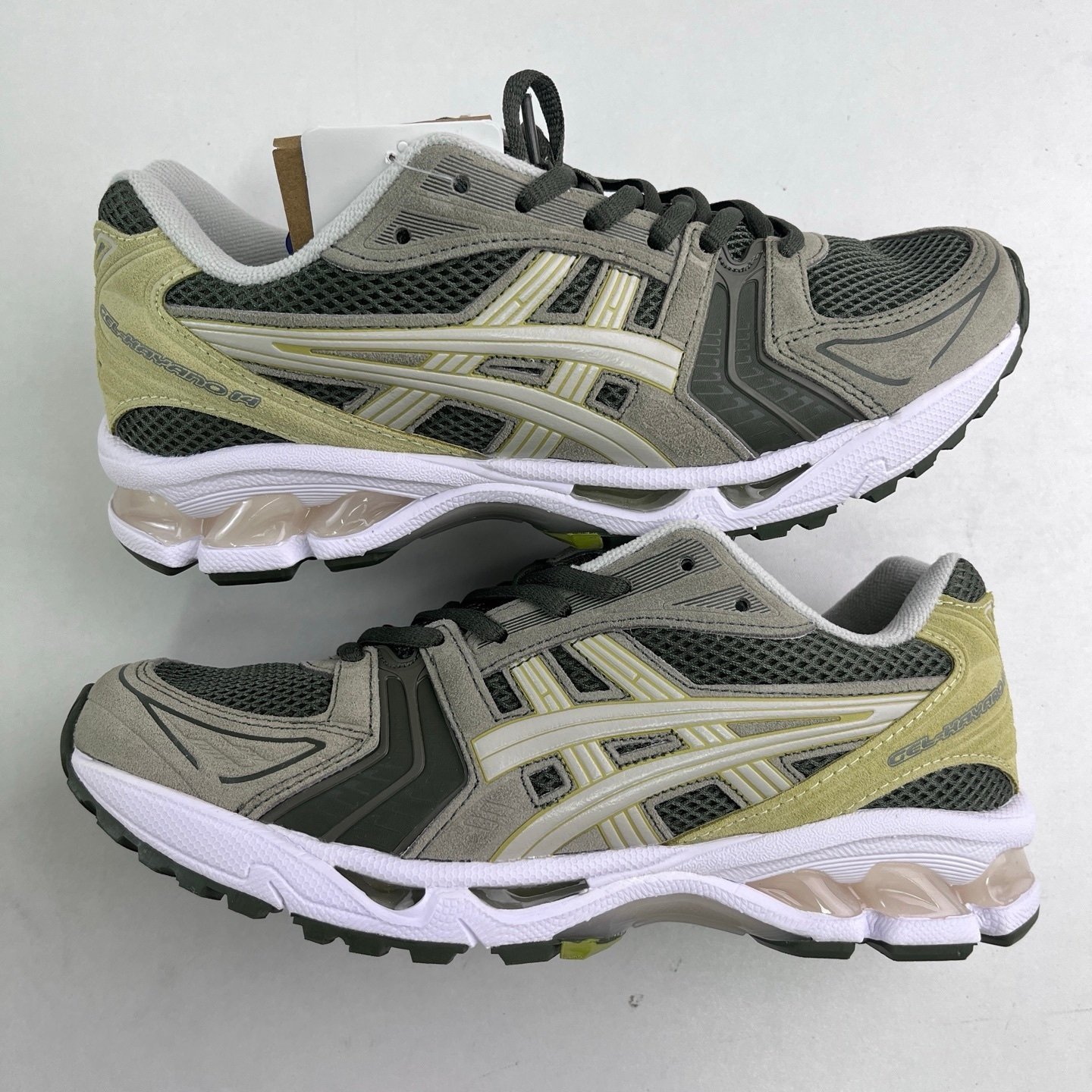 Asics Gel-Kayano 14 Mantle Green Oyster Grey - Afbeelding 2