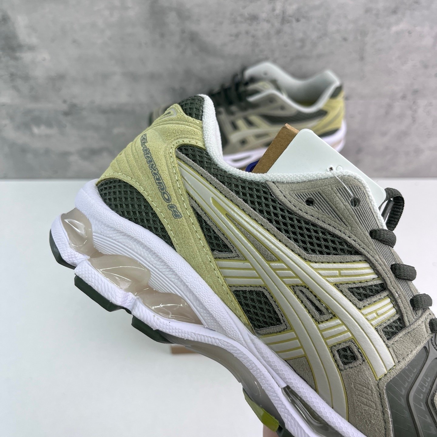 Asics Gel-Kayano 14 Mantle Green Oyster Grey - Afbeelding 5