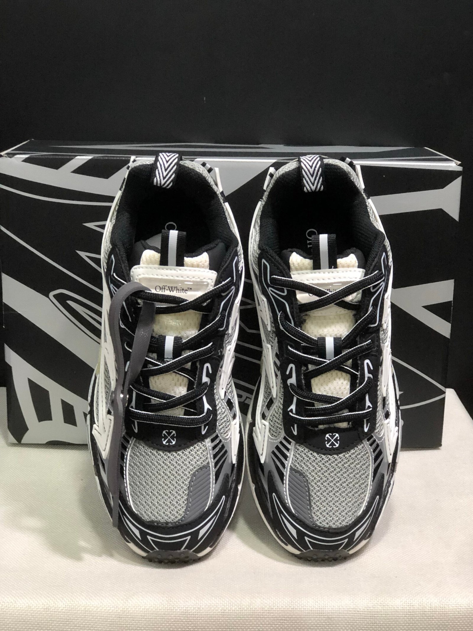 Off-White Be Right Back Silver White Black - Afbeelding 10