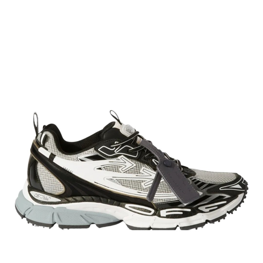 Off-White Be Right Back Silver White Black