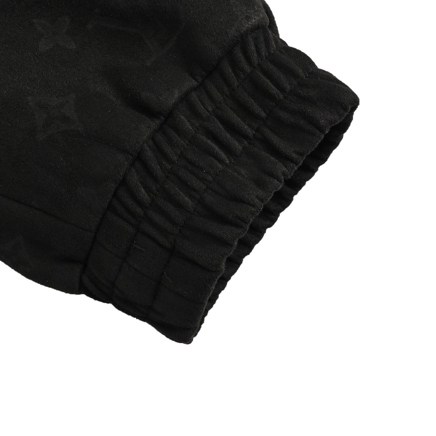 Louis Vuitton Monogram Debossed Suede Jacket Black - Afbeelding 6