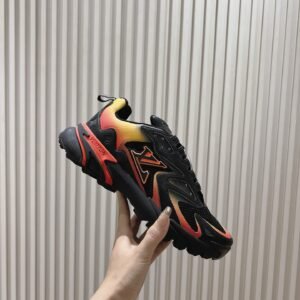 Alternative view of Louis Vuitton Runner Tatic Black Red