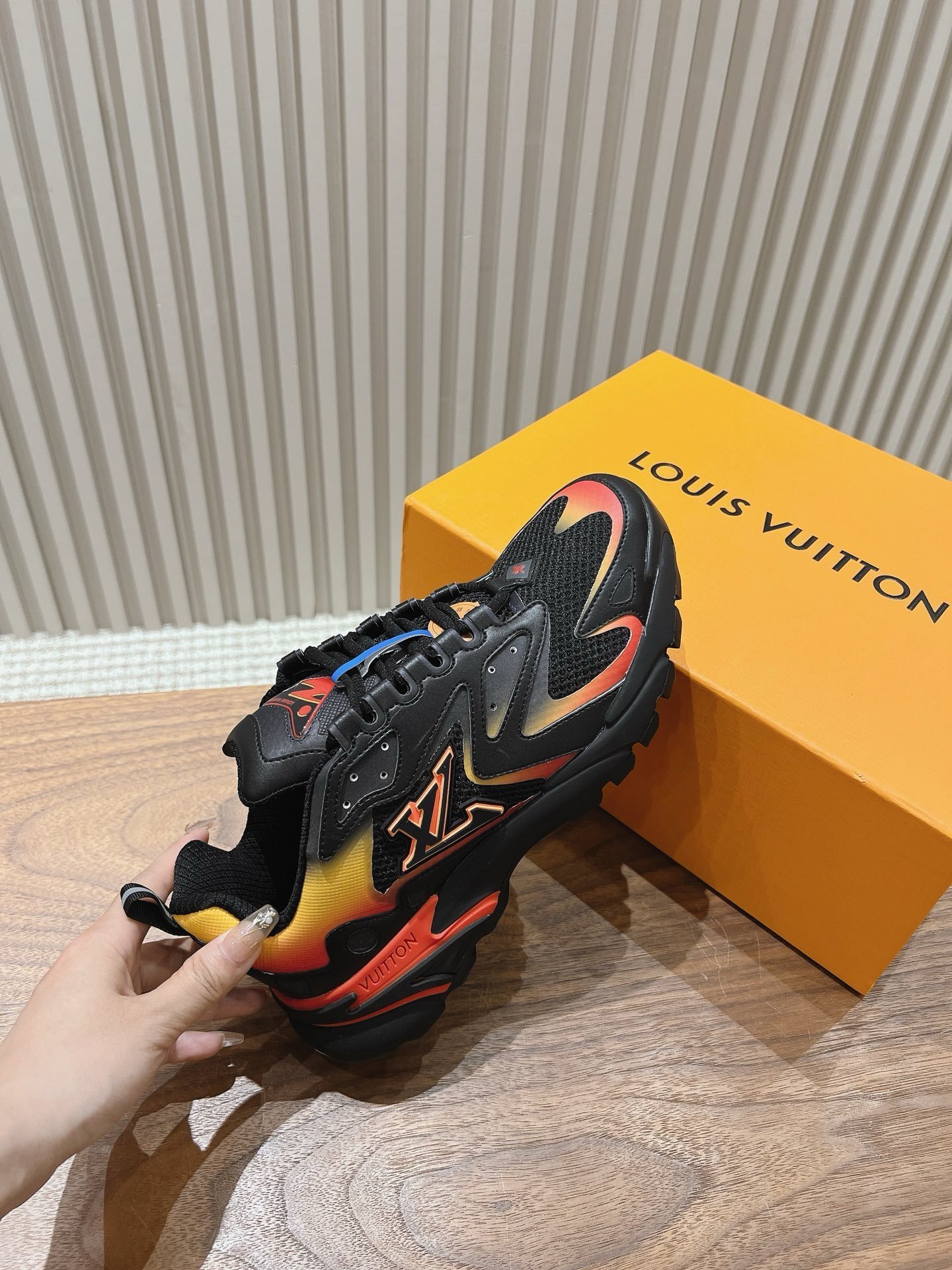 Louis Vuitton Runner Tatic Black Red - Afbeelding 6