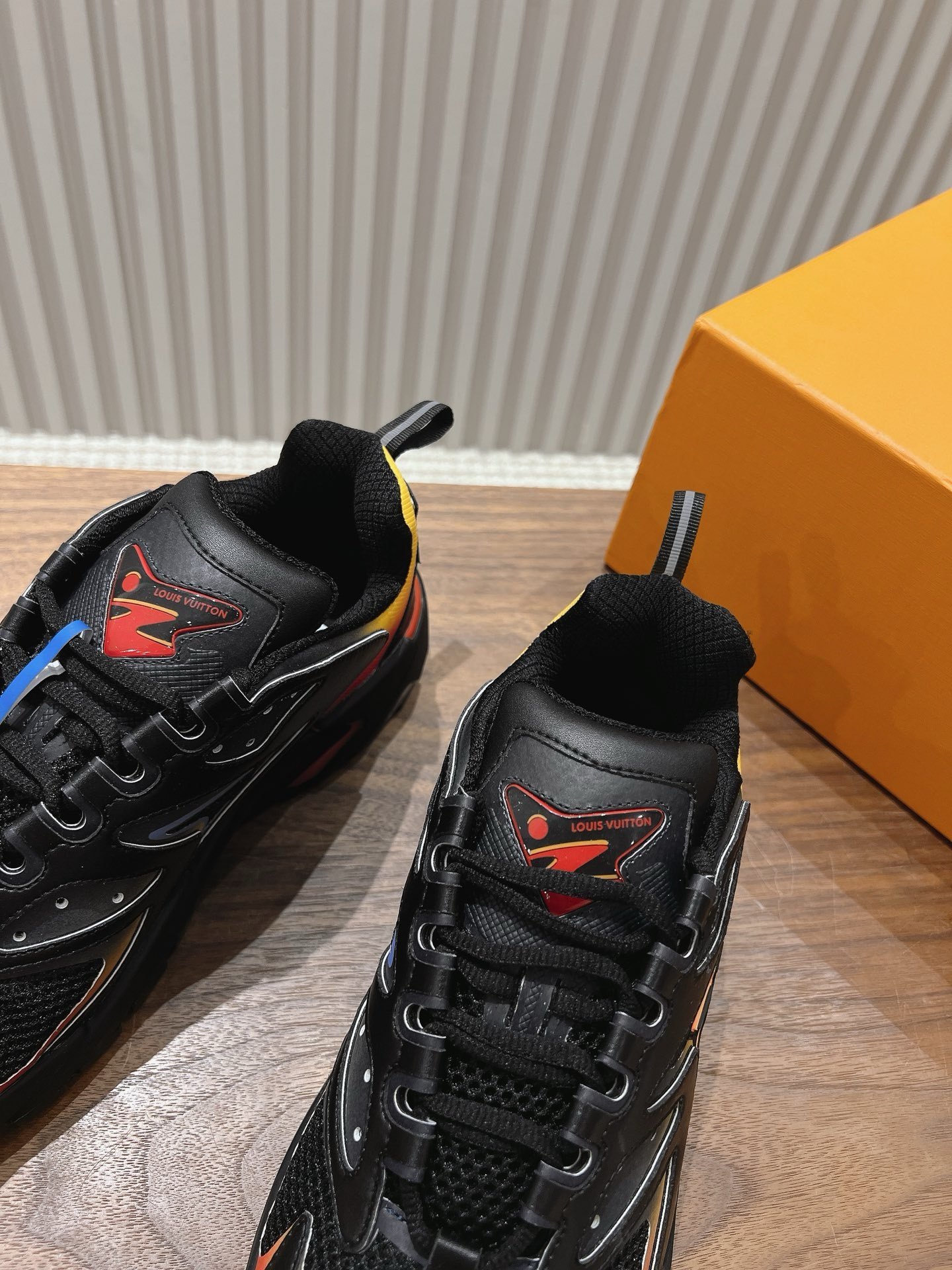 Louis Vuitton Runner Tatic Black Red - Afbeelding 7