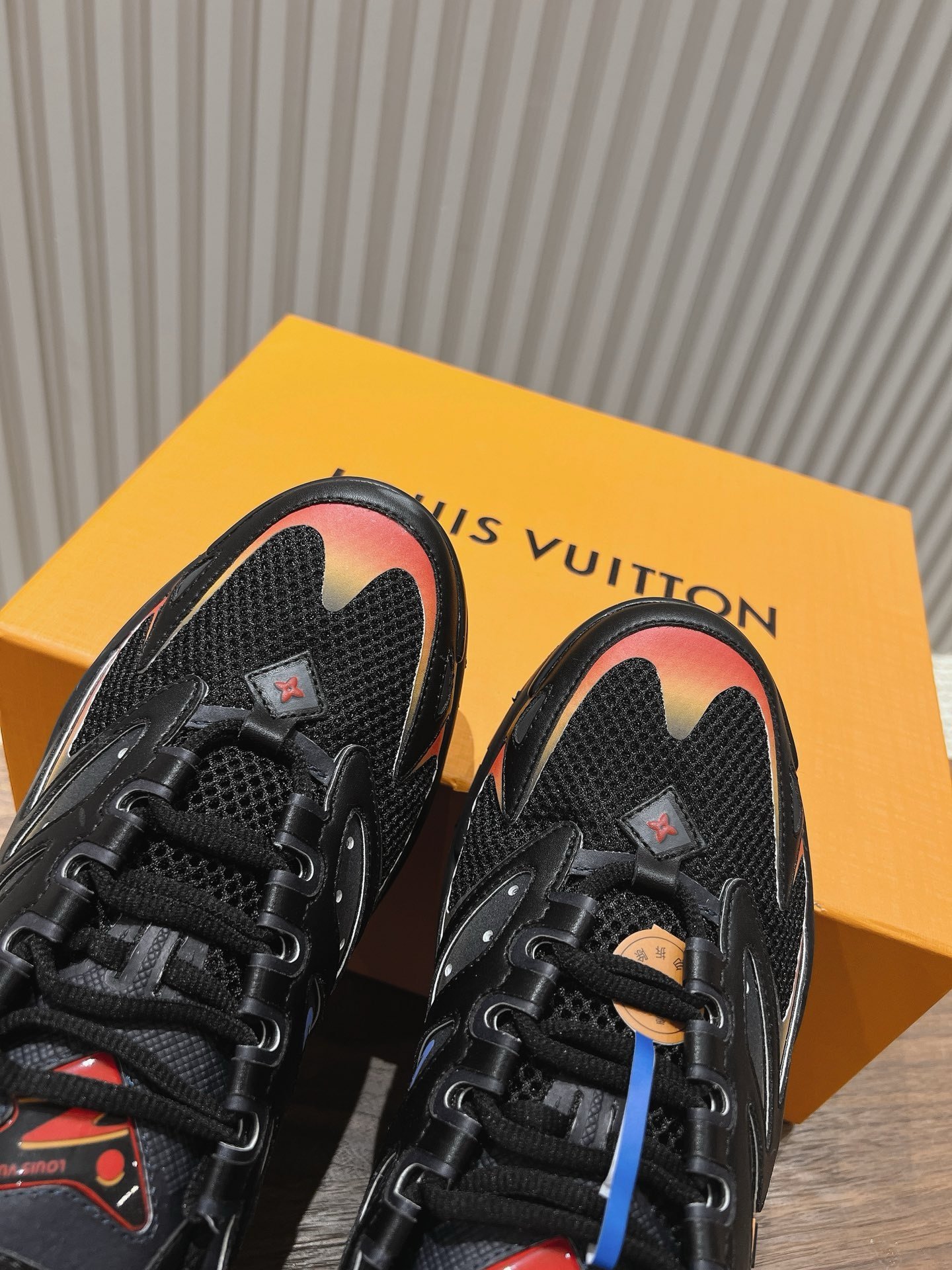 Louis Vuitton Runner Tatic Black Red - Afbeelding 8
