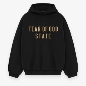 Alternative view of Fear Of God Essentials FW24 Black Yellow State Full Set
