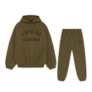 Fear Of God Essentials FW24 Olive Full Set