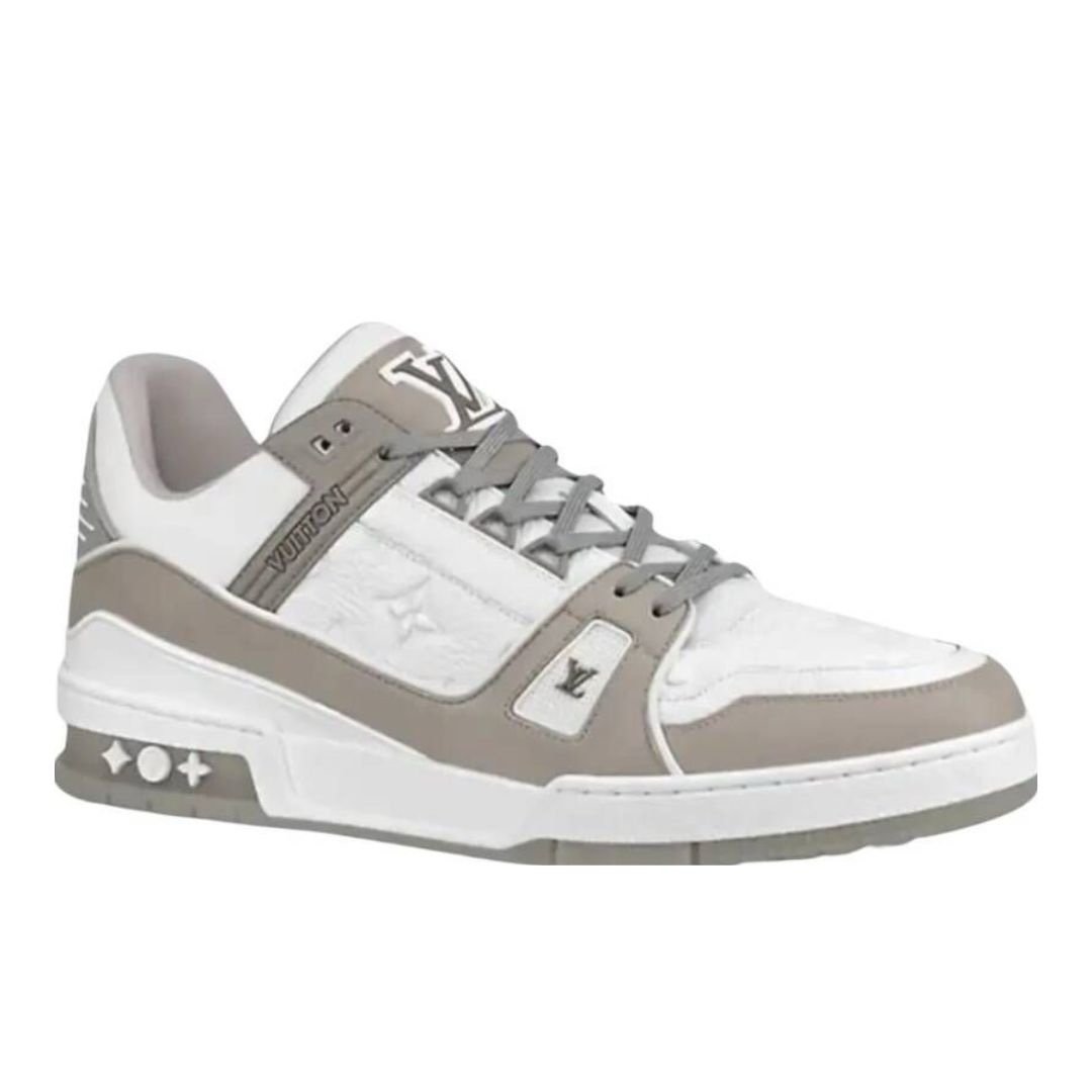 Louis Vuitton Trainer Grey White
