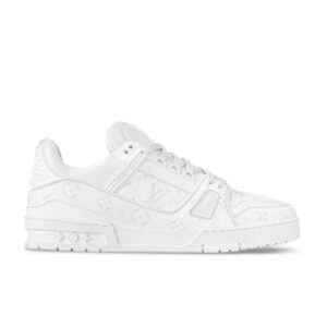 Louis Vuitton Trainer White Monochrome