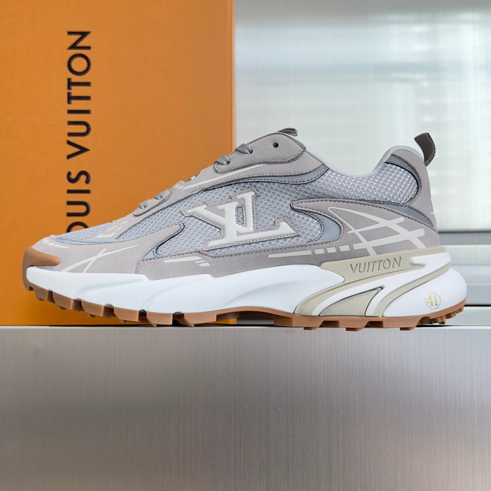 Louis Vuitton LV Tatic Sneaker Grey - Afbeelding 8