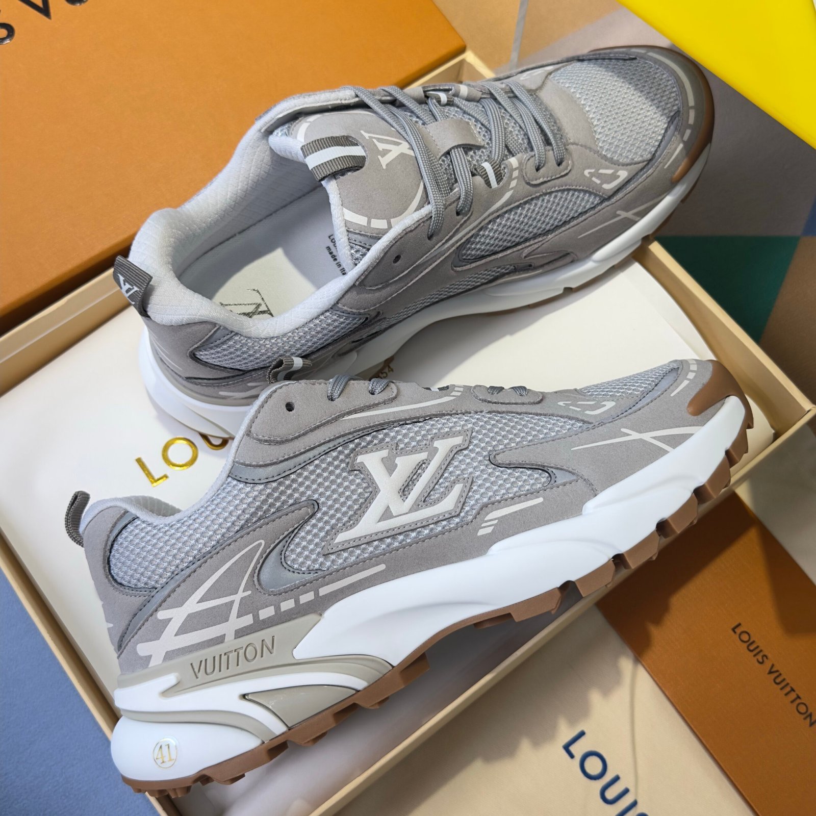 Louis Vuitton LV Tatic Sneaker Grey - Afbeelding 3