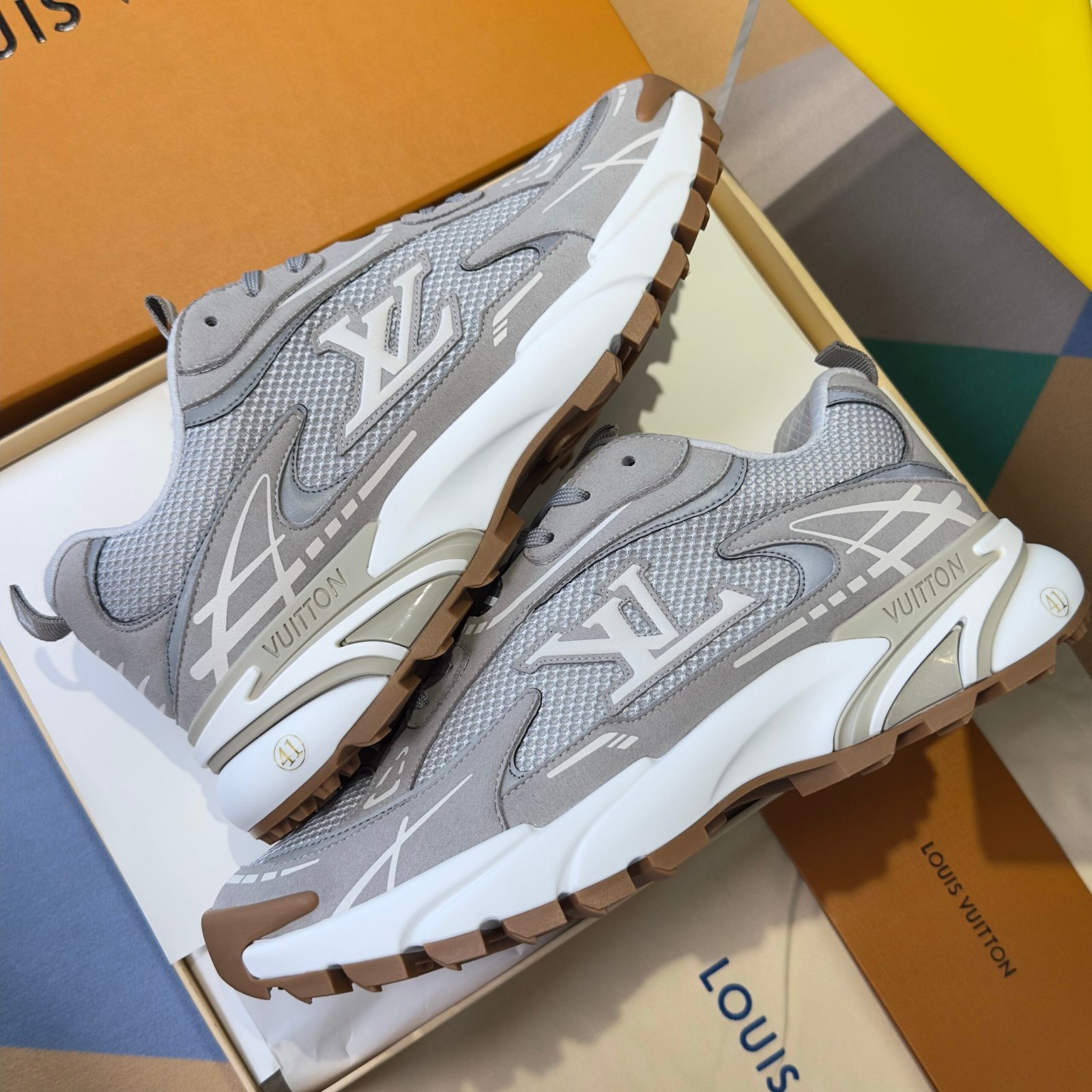 Louis Vuitton LV Tatic Sneaker Grey - Afbeelding 5