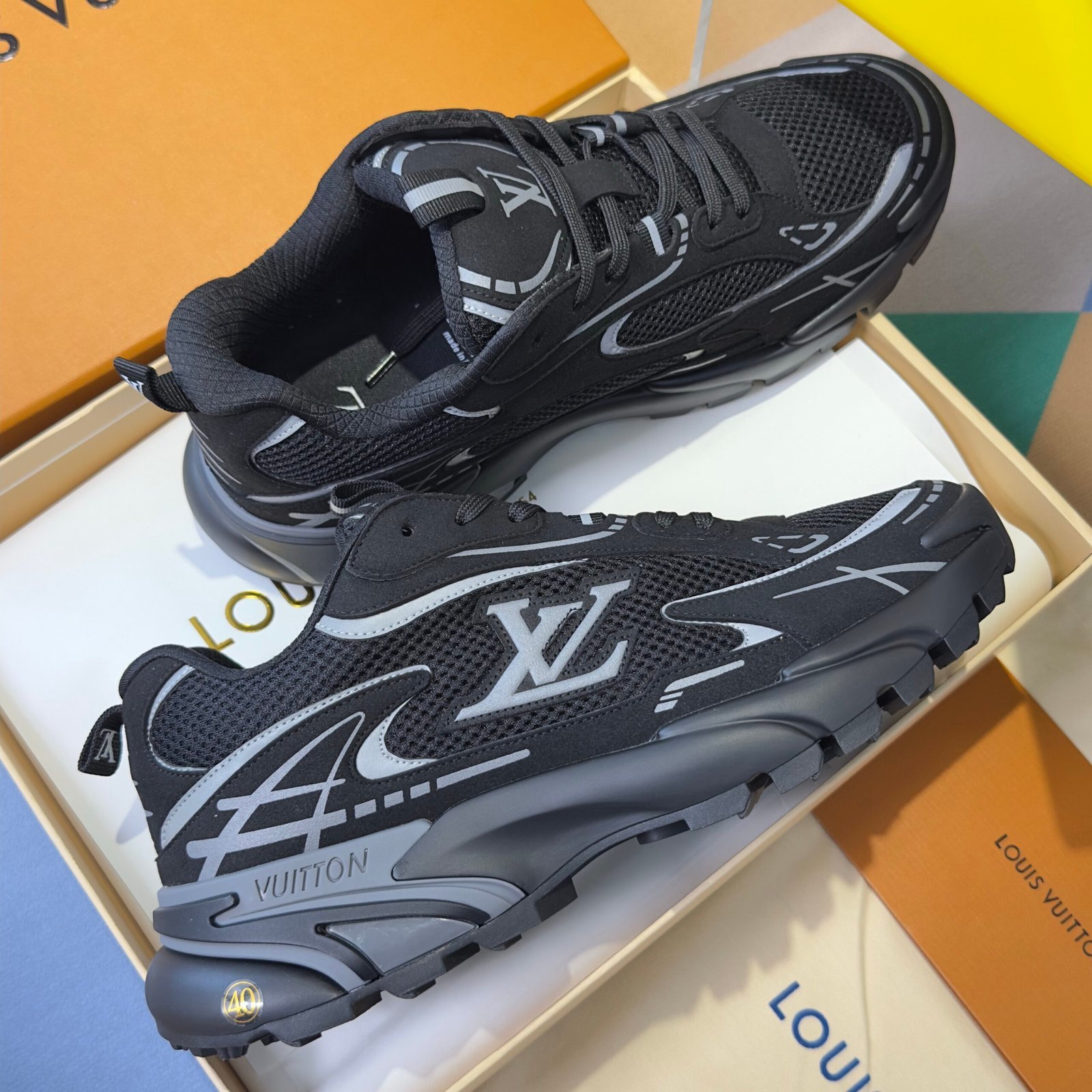Louis Vuitton LV Tatic Sneaker Black - Afbeelding 5