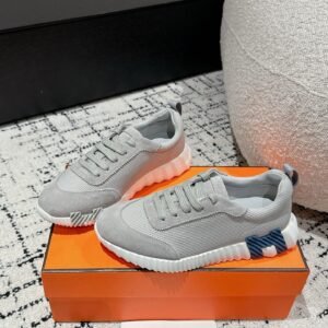 Alternative view of Hermes Bouncing Sneaker Grey White Blue