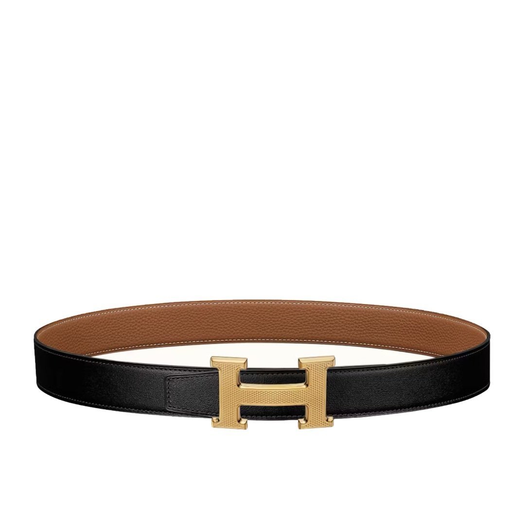 Louis Vuitton LV Initials Taurillon Monogram 40mm Reversible Belt
Camel Brown - Afbeelding 6