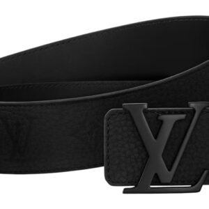 Alternative view of Louis Vuitton LV Intiales Black Leather Belt