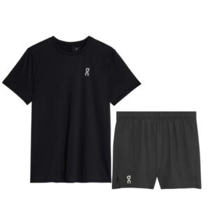 On Running 2-Piece Set In Black