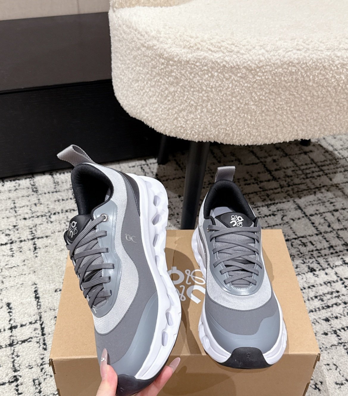 Loewe x On Running Cloudtilt 2 Grey - Afbeelding 5