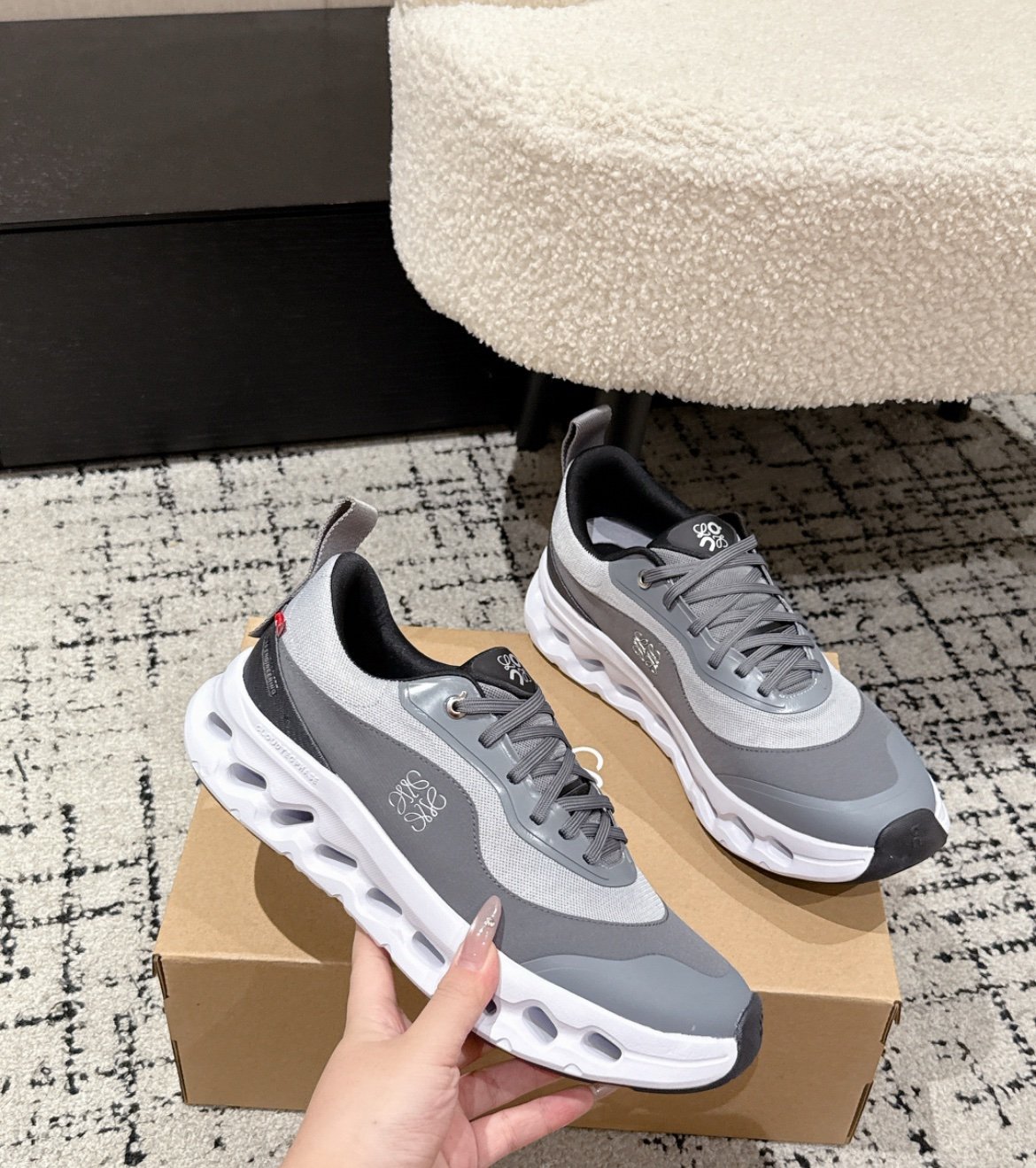 Loewe x On Running Cloudtilt 2 Grey - Afbeelding 6