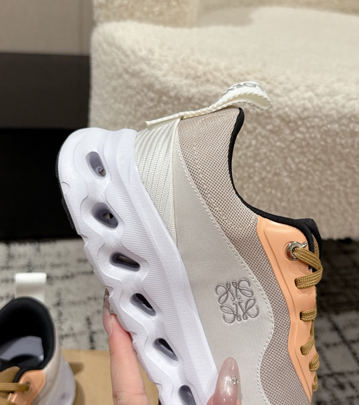 Loewe x On Running Cloudtilt 2 Beige/White - Afbeelding 8