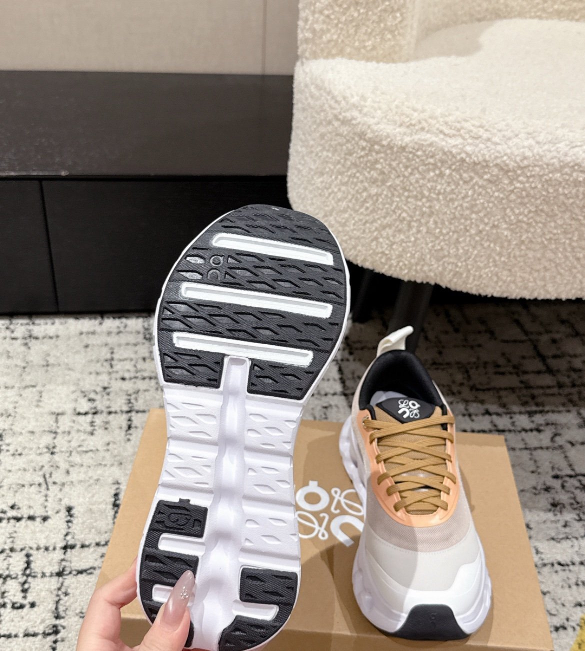 Loewe x On Running Cloudtilt 2 Beige/White - Afbeelding 9