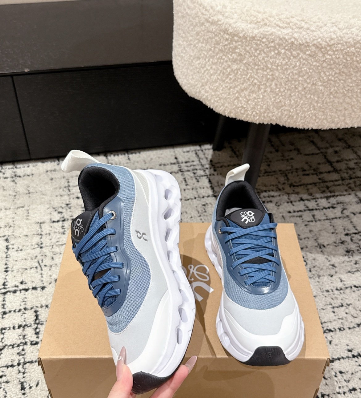 Loewe x On Running Cloudtilt 2 Blue White - Afbeelding 4
