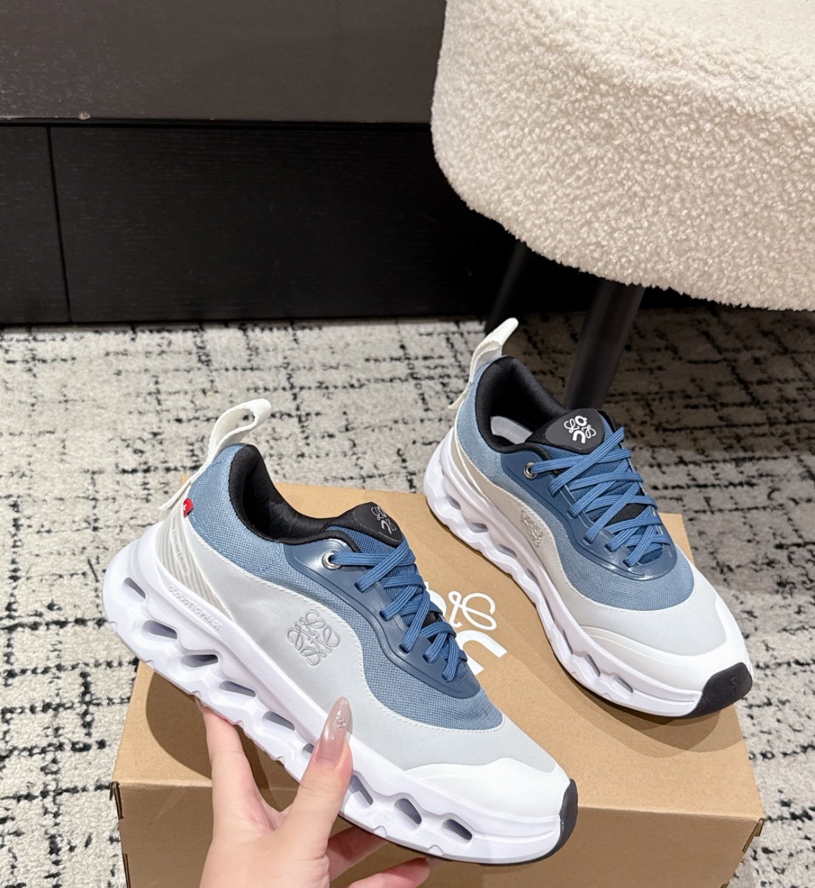 Loewe x On Running Cloudtilt 2 Blue White - Afbeelding 5