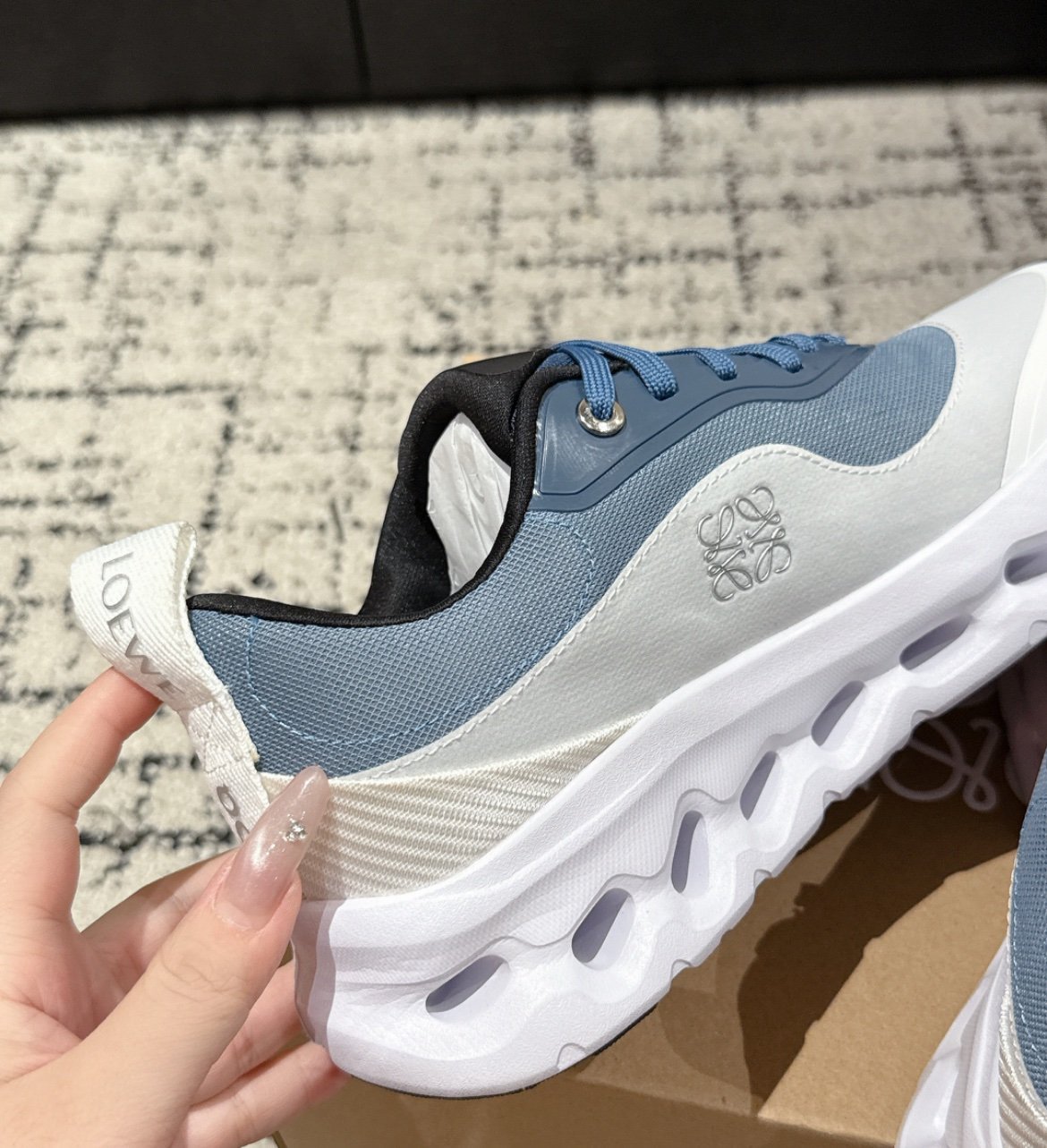 Loewe x On Running Cloudtilt 2 Blue White - Afbeelding 8