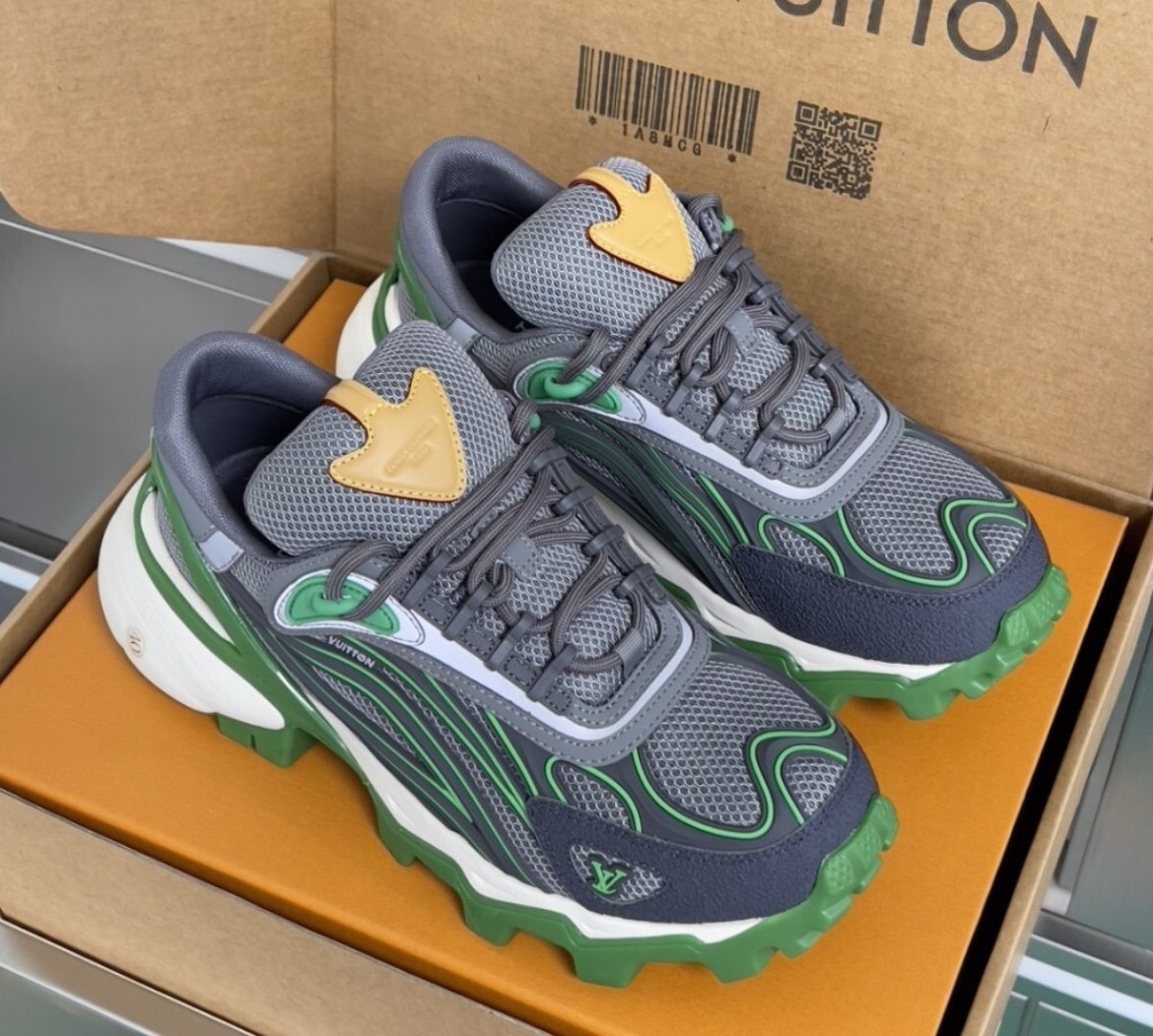 Louis Vuitton Summit Sneaker Grey/Green - Afbeelding 4