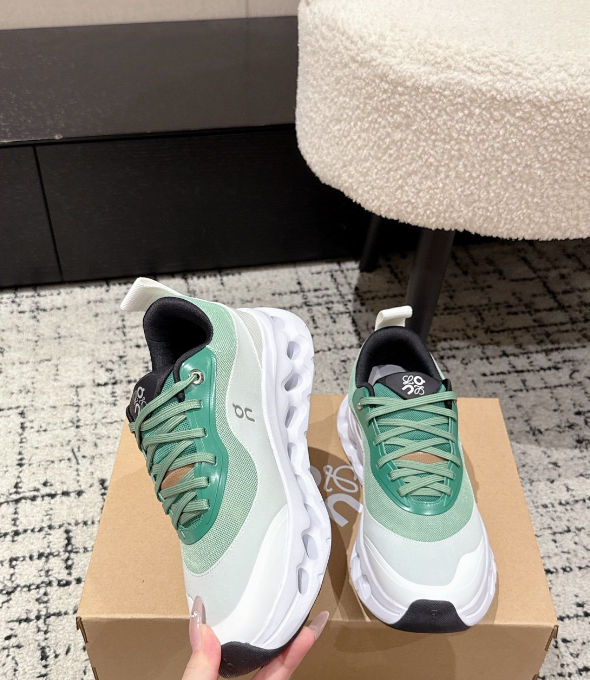 Loewe x On Running Cloudtilt 2 Green/White - Afbeelding 5