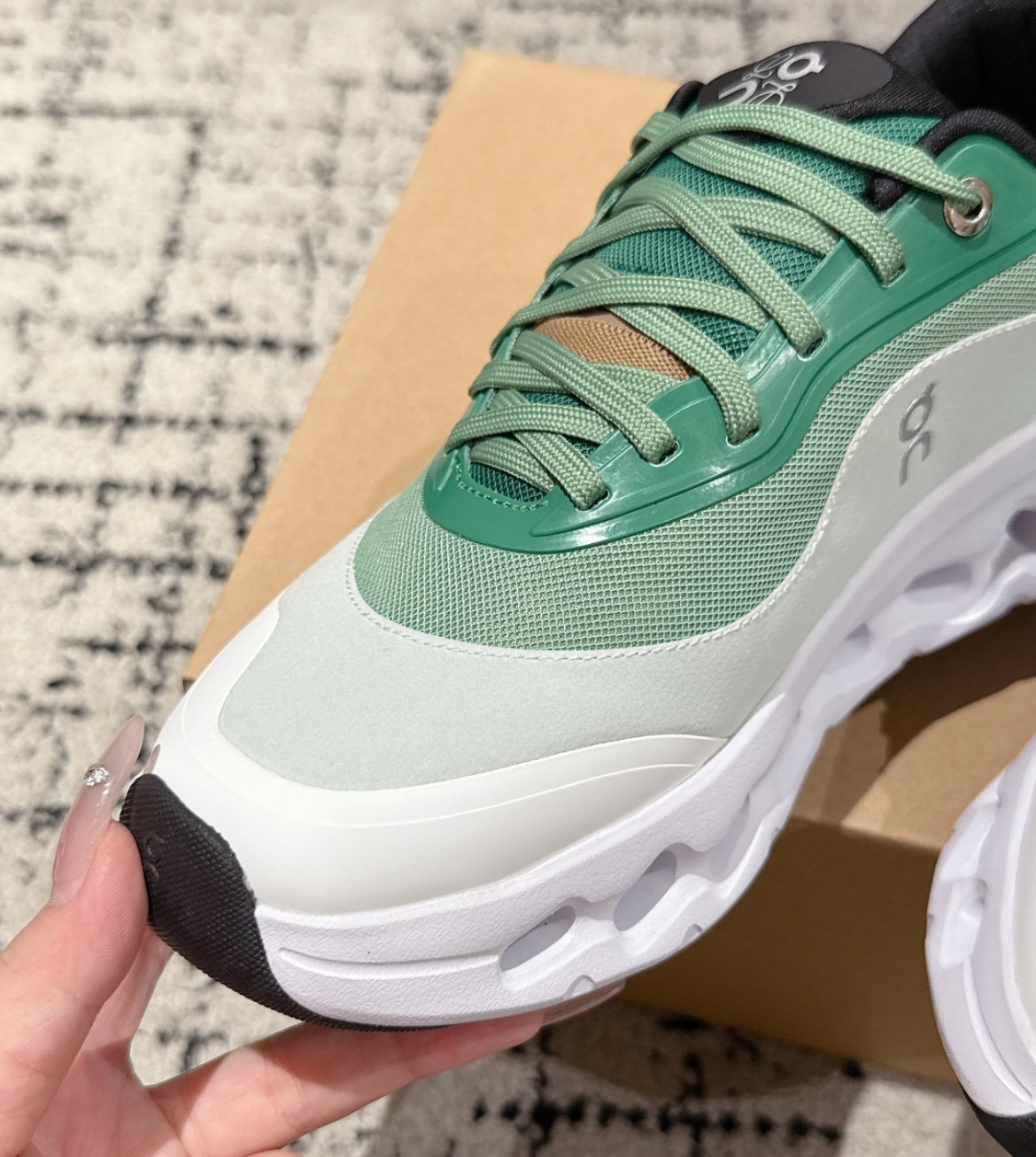 Loewe x On Running Cloudtilt 2 Green/White - Afbeelding 7