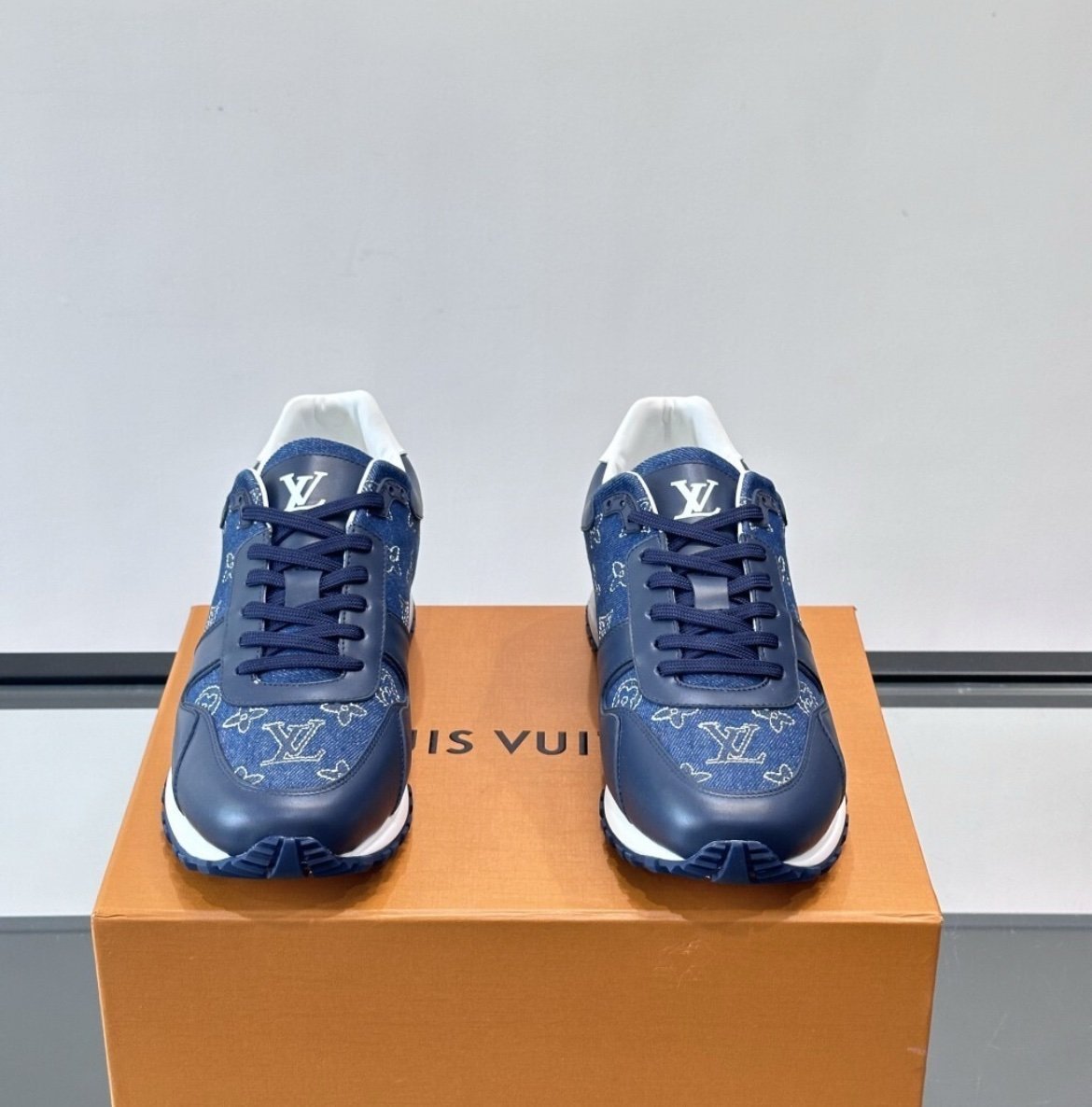 Louis Vuitton Run Away Sneaker Navy-White - Afbeelding 3