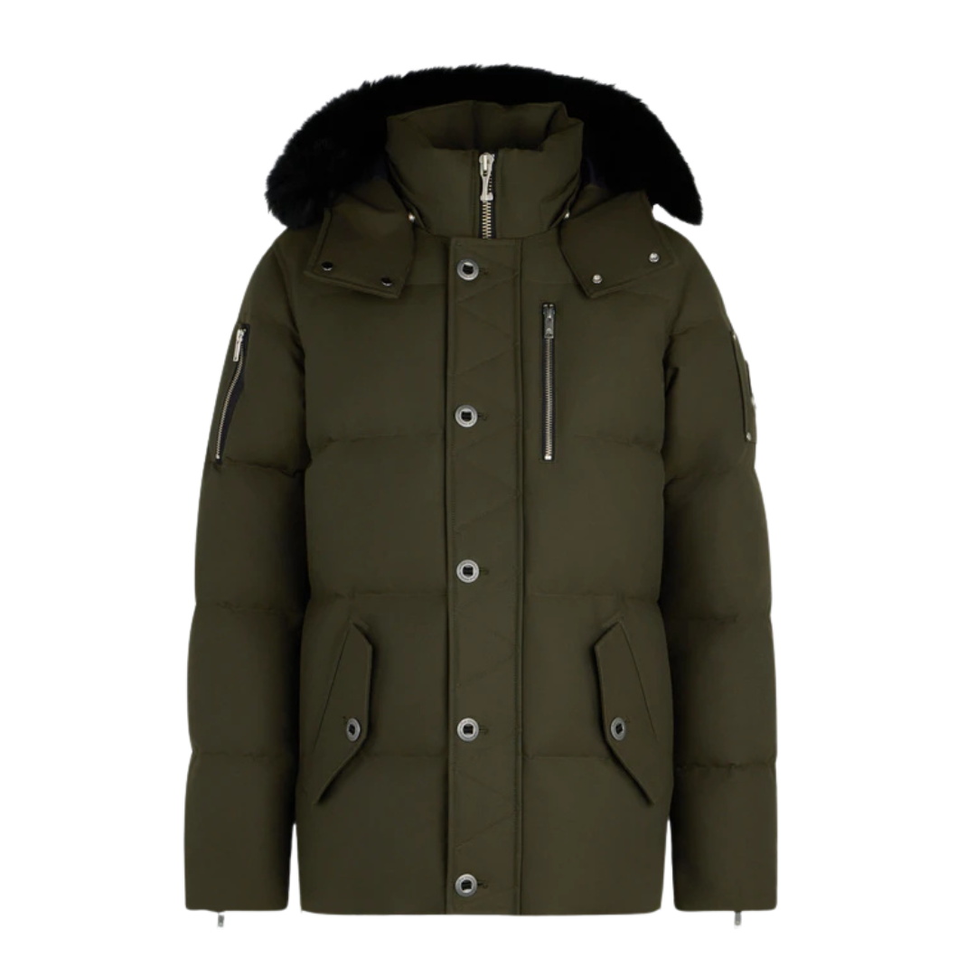 Moose Knuckles Down Jacket Army/Black