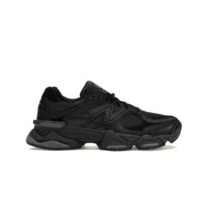 New Balance 9060 Triple Black Leather
