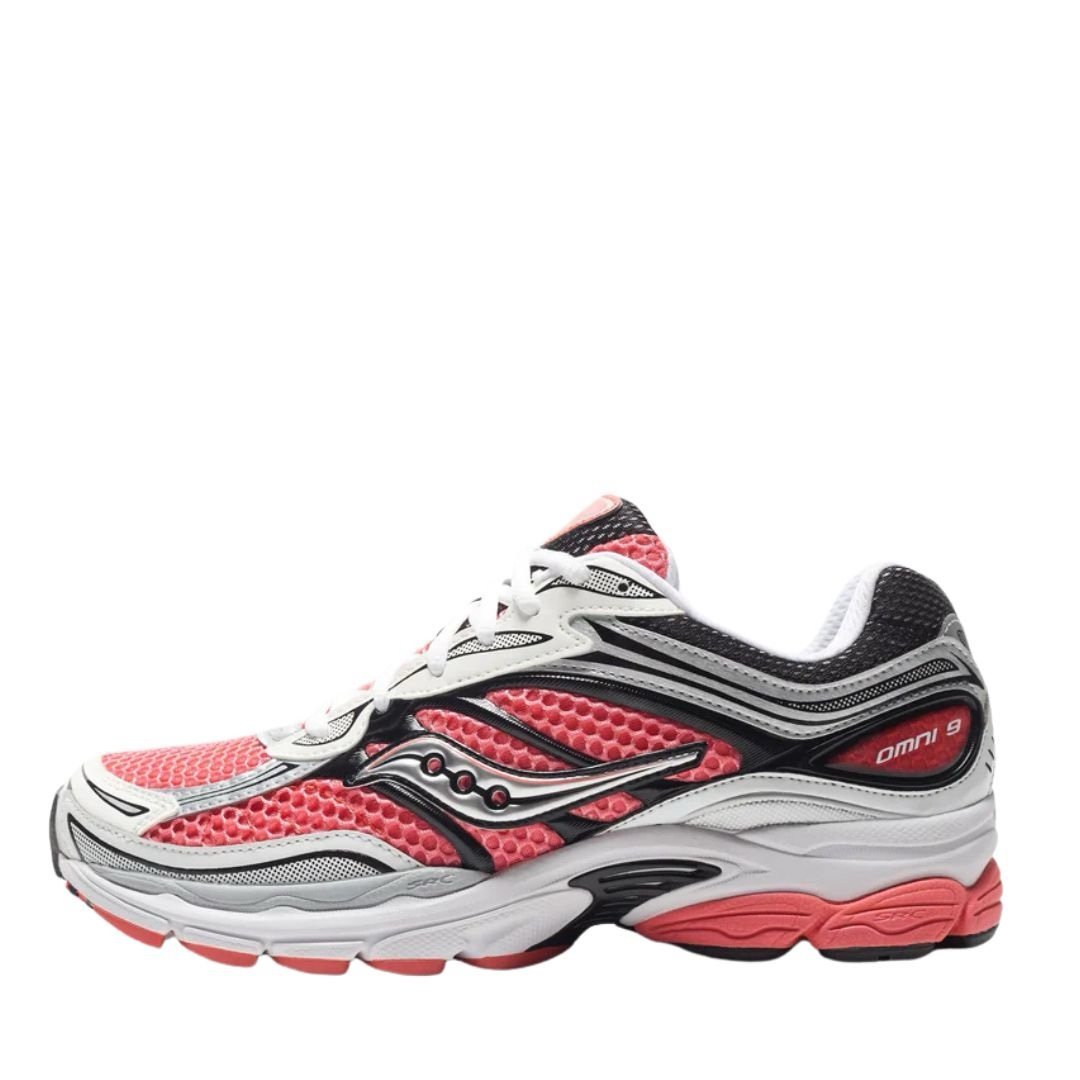 Saucony ProGrid Omni 9 Silver/Coral